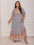 plus-size-printed-tie-neck-flutter-sleeve-maxi-dress-2 OhSoStyled - Sophia's Style-3